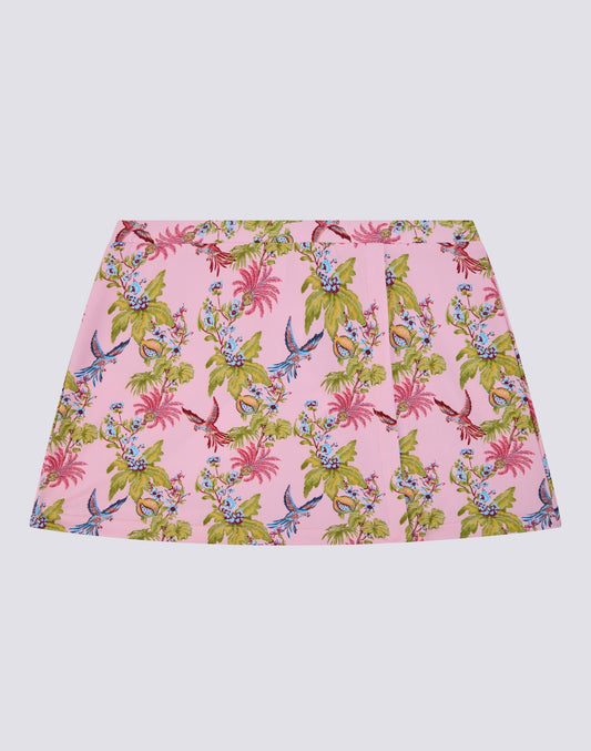 SWEET PARROT PRINT MINI SARONG FOR GIRLS