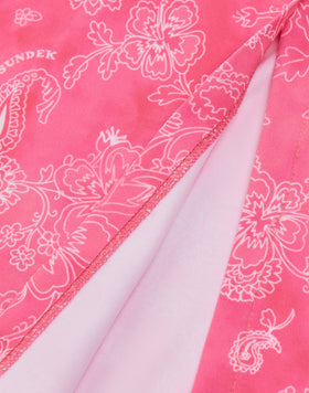 HIBI PAISLEY PRINT MINI SKIRT