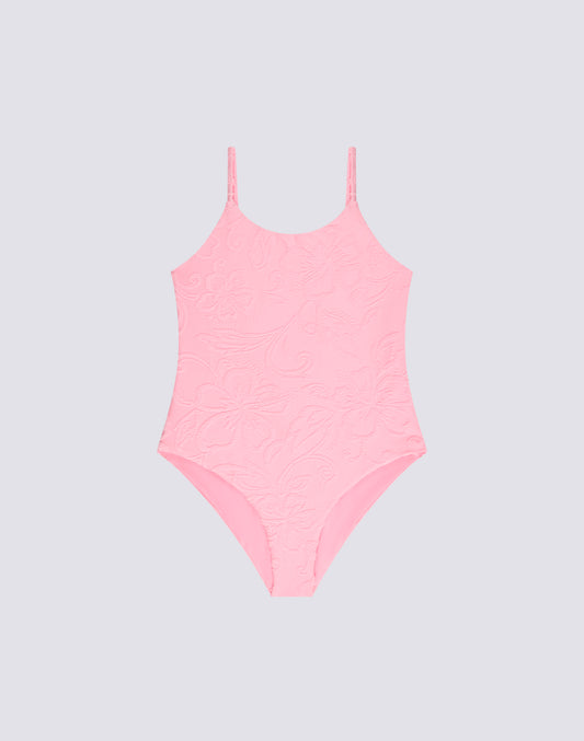 CHILDREN'S TERRY CLOTH ONE-PIECE SWIMSUIT