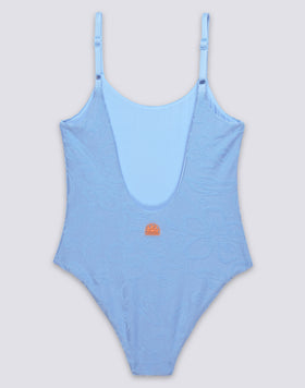 CHILDREN'S TERRY CLOTH ONE-PIECE SWIMSUIT