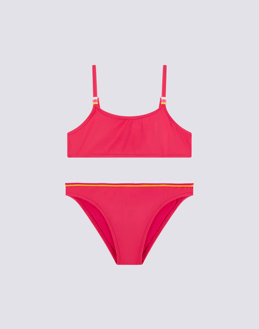 ADJUSTABLE BIKINI TOP AND FIXED BOTTOM