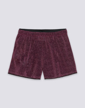 ELASTICATED LUREX WALKSHORTS FOR GIRLS
