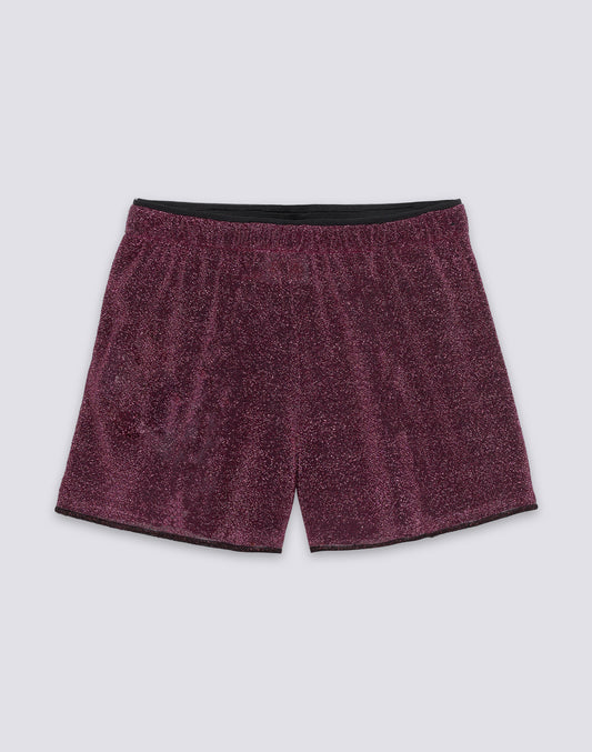 ELASTICATED LUREX WALKSHORTS FOR GIRLS