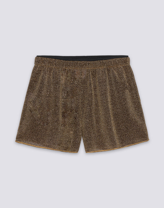ELASTICATED LUREX WALKSHORTS FOR GIRLS