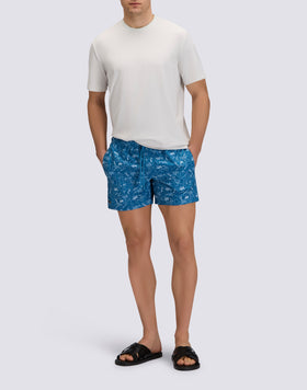 MEN'S CREW NECK T-SHIRT IN TECHNICAL JERSEY