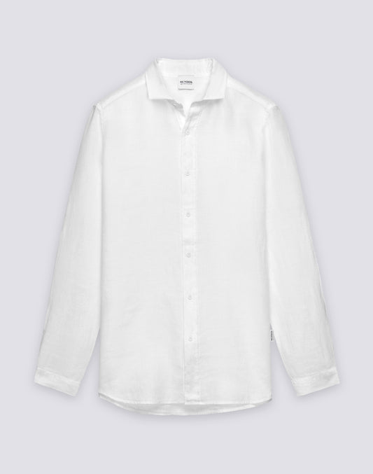 MEN'S GARMENT-DYED LINEN SHIRT