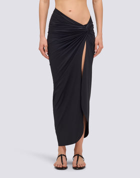 LONG SARONG CROSSED IN FRONT