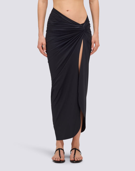 LONG SARONG CROSSED IN FRONT