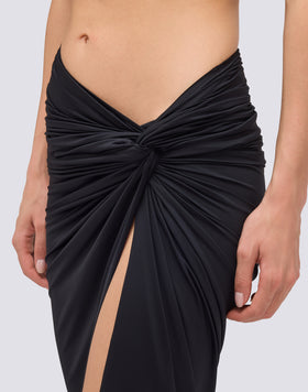 LONG SARONG CROSSED IN FRONT