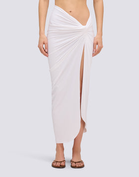 LONG SARONG CROSSED IN FRONT