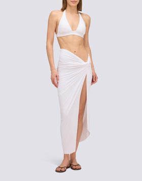LONG SARONG CROSSED IN FRONT