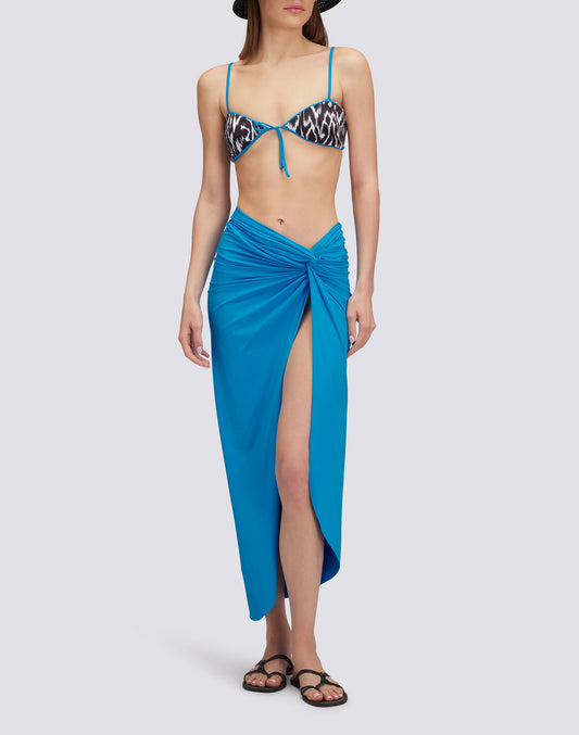 LONG SARONG CROSSED IN FRONT