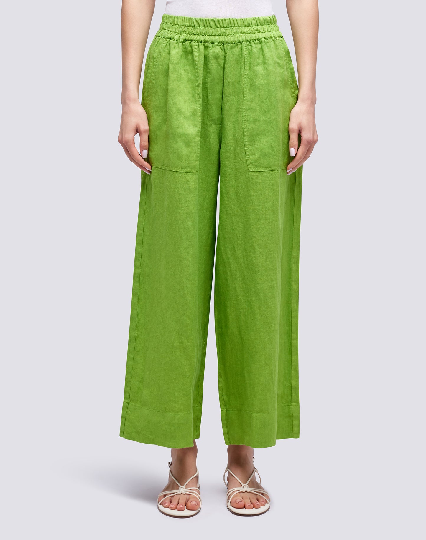 LONG LINEN PANTS