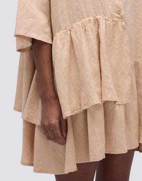 LINEN DRESS