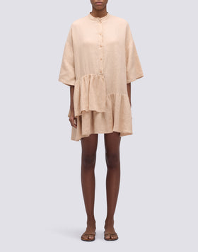 LINEN DRESS