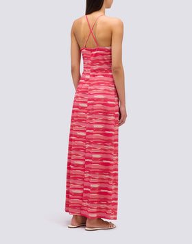 LUREX EFFECT LONG DRESS