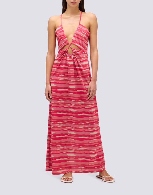 LUREX EFFECT LONG DRESS