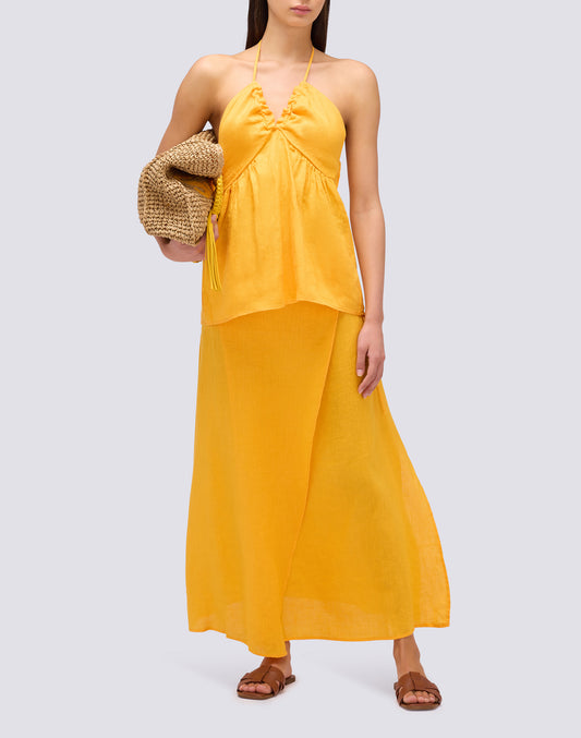 LINEN SKIRT