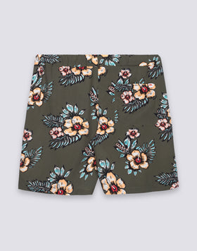 MEN'S PRINTED VISCOSE POPLIN WALKSHORT