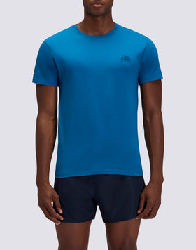 MEN'S CREW NECK T-SHIRT WITH LOGO