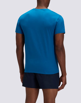 MEN'S CREW NECK T-SHIRT WITH LOGO