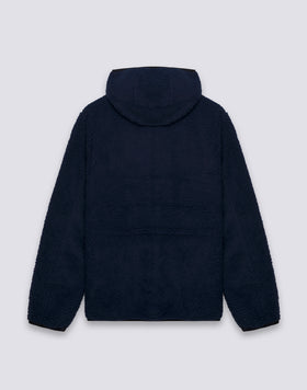 GIACCA TEDDY UOMO CON CAPPUCCIO E ZIP