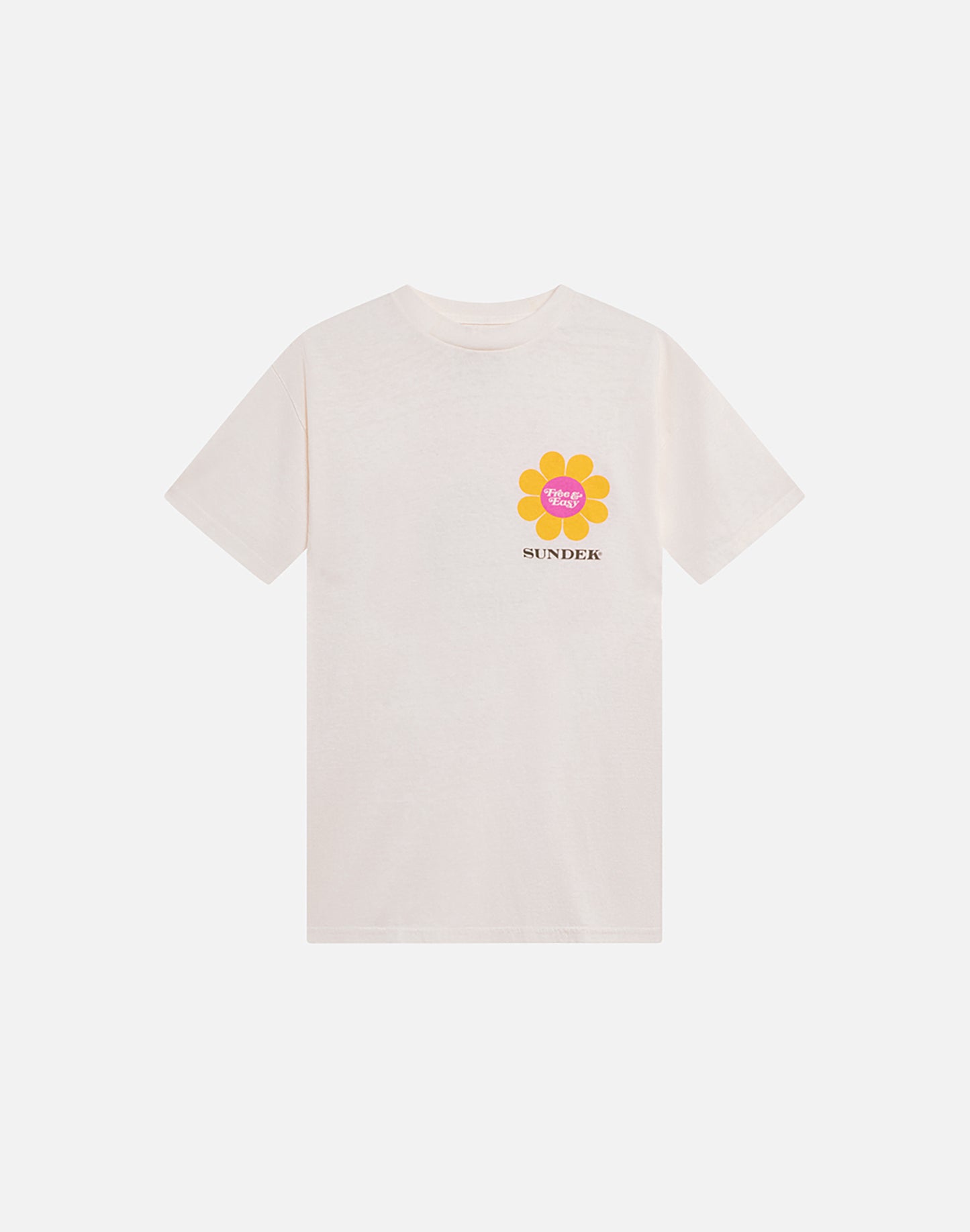 T-SHIRT FREE&EASY X SUNDEK