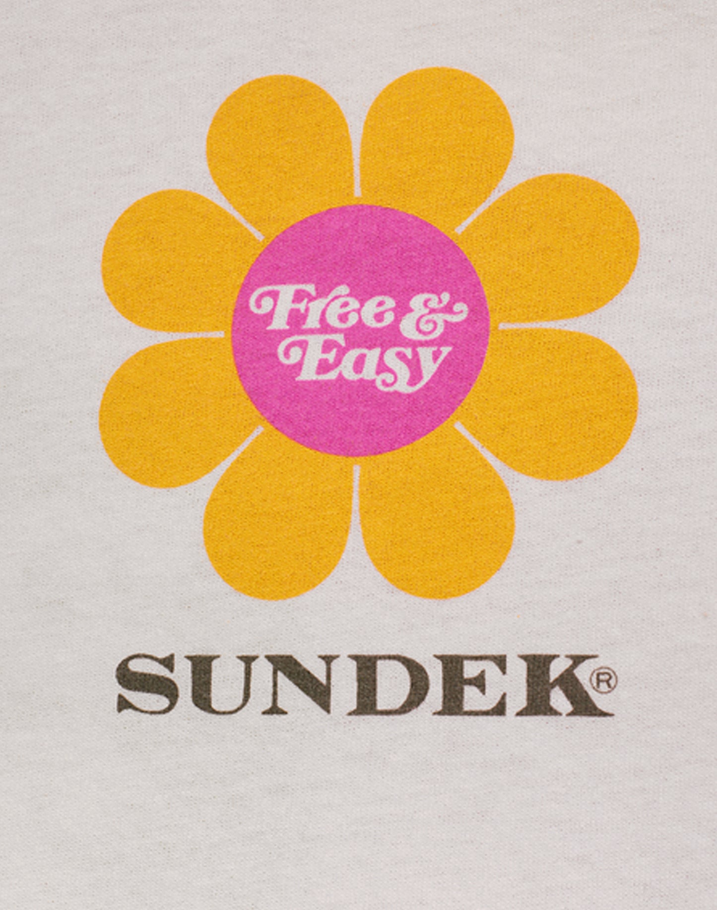 T-SHIRT FREE&EASY X SUNDEK