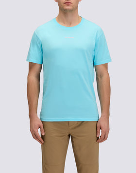 MEN'S T-SHIRT WITH TRIPPING PALM PRINT