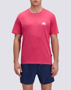 MEN'S CREW NECK GARMENT DYED T-SHIRT