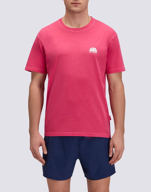 MEN'S CREW NECK GARMENT DYED T-SHIRT