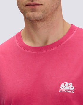 MEN'S CREW NECK GARMENT DYED T-SHIRT