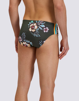 SLIP MARE UOMO STAMPA GRAPHIC FLOWER