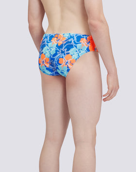 FLOREAL PRINTED DIWALTER SWIM BRIEF