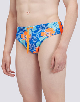 FLOREAL PRINTED DIWALTER SWIM BRIEF
