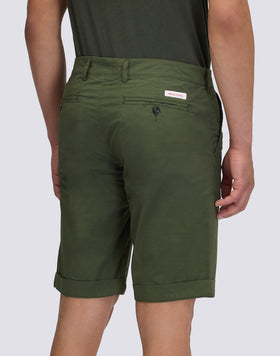 MEN'S GARMENT-DYED STRETCH POPLIN WALKSHORT