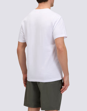 MICRO-PRINT CAPSULE T-SHIRT WITH PALM TREE