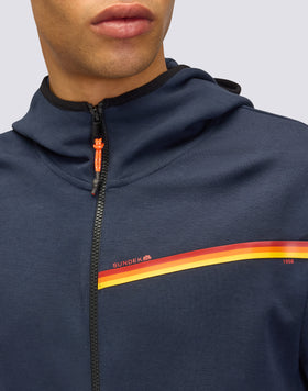 SUNDEK 1958 TRICOLOUR HOODIE