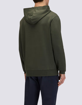 MEN'S UNBRUSHED HOODIE WITH KANGAROO POCKET