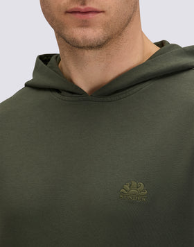 MEN'S UNBRUSHED HOODIE WITH KANGAROO POCKET