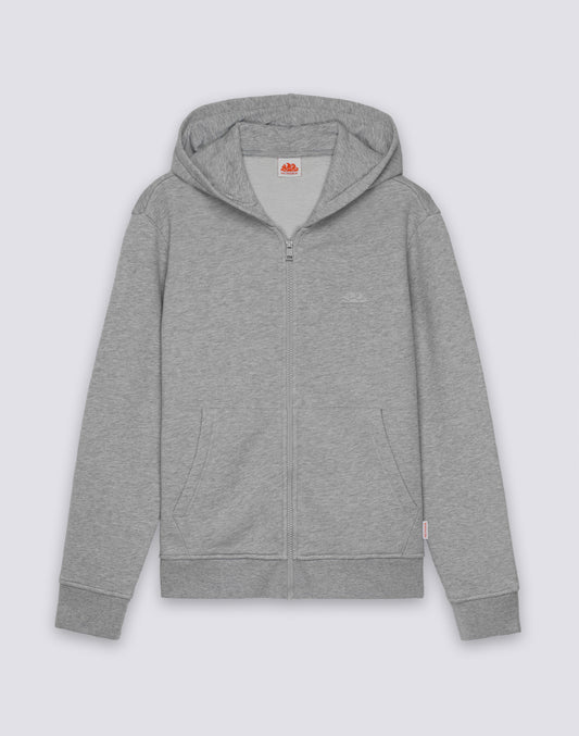 FELPA UOMO FULL ZIP CON CAPPUCCIO