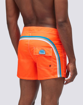 LIGHT POLY SHORT SWIMSUIT WITH FIXED WAIST 