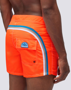 LIGHT POLY SHORT SWIMSUIT WITH FIXED WAIST 