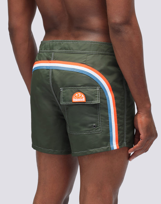 SHORT FIXED WAIST SWIMSHORTS ICONIC TAFFETA