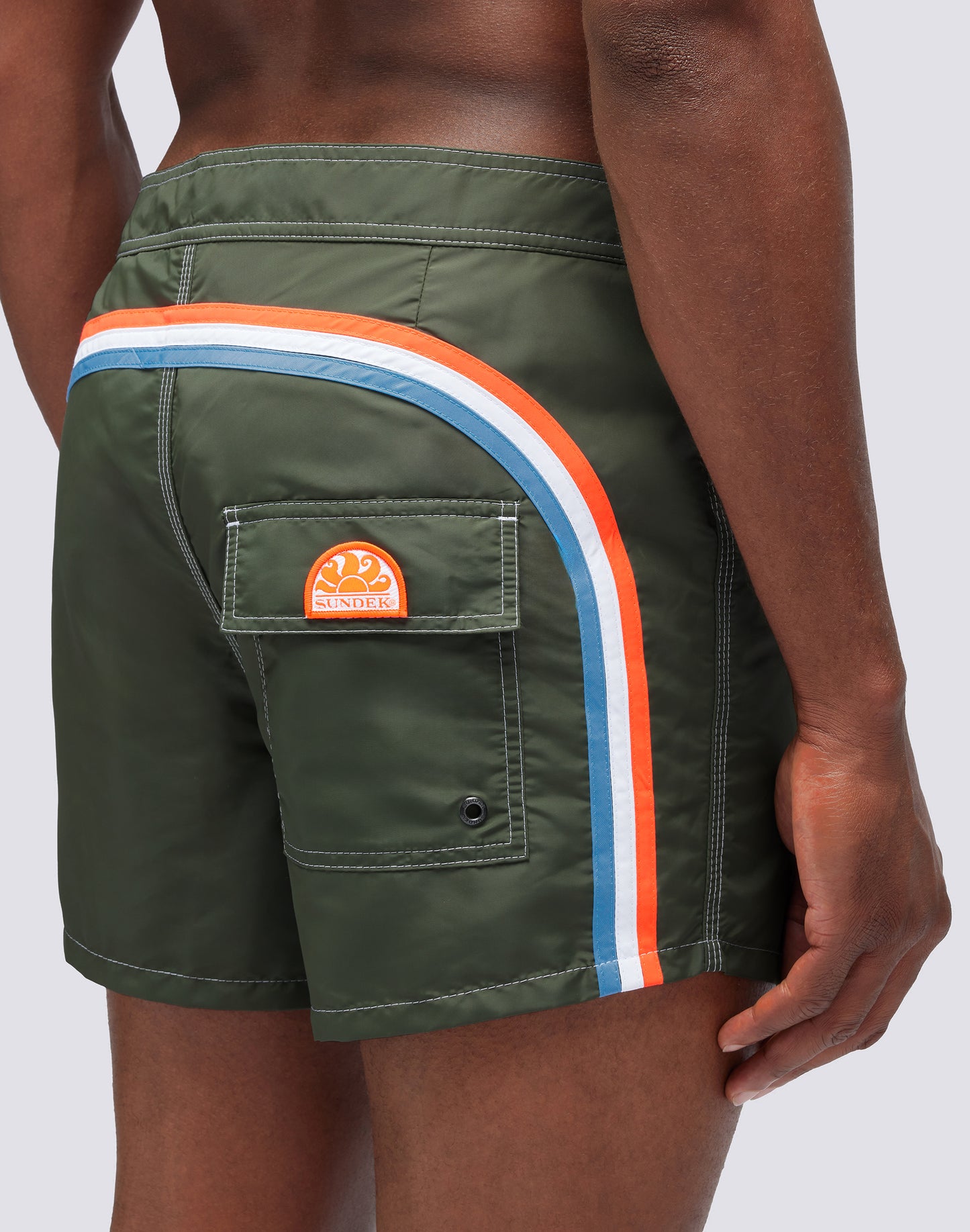 SHORT FIXED WAIST SWIMSHORTS ICONIC TAFFETA