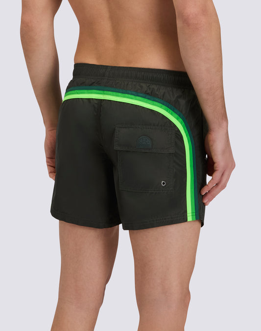MEMORY SHORT SWIMSHORTS WITH ELASTIC WAIST