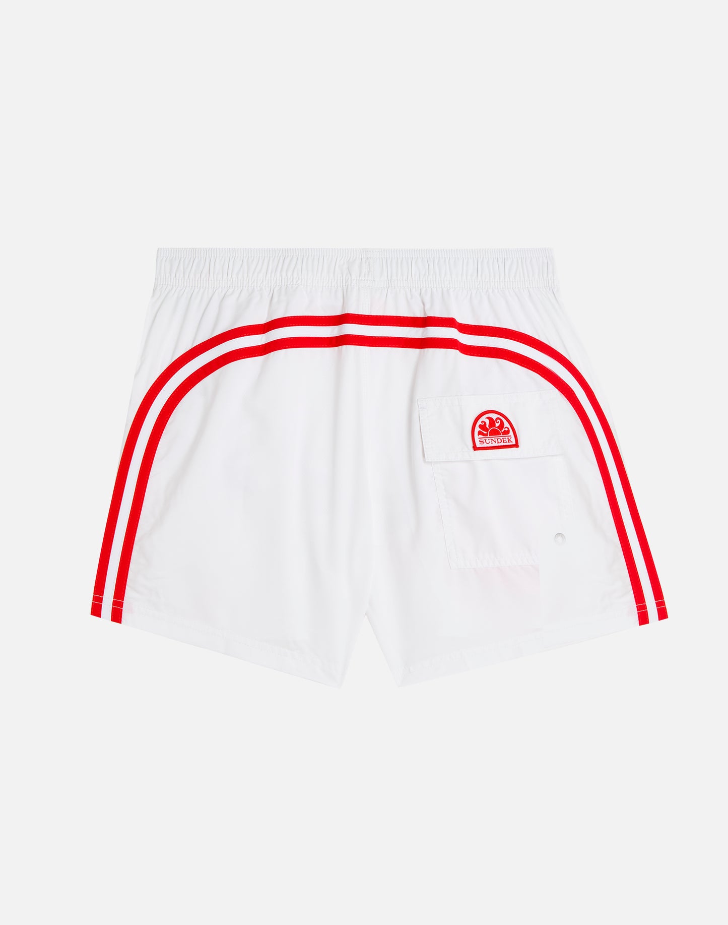 SHORT SWIM SHORTS WITH AN ELASTICATED WAISTBAND RECYCLED POLYESTER REPREVE® JAPAN FLAG