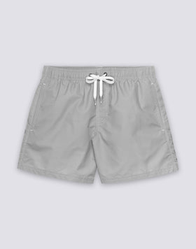 ICONIC TAFFETA SHORT SWIMSUIT WITH ELASTICATED WAIST