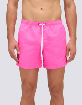 ICONIC TAFFETA MEN'S SHORT ELASTIC WAIST SWIMSUIT