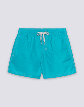 ICONIC TAFFETA SHORT SWIMSHORTS WITH ELASTIC WAIST